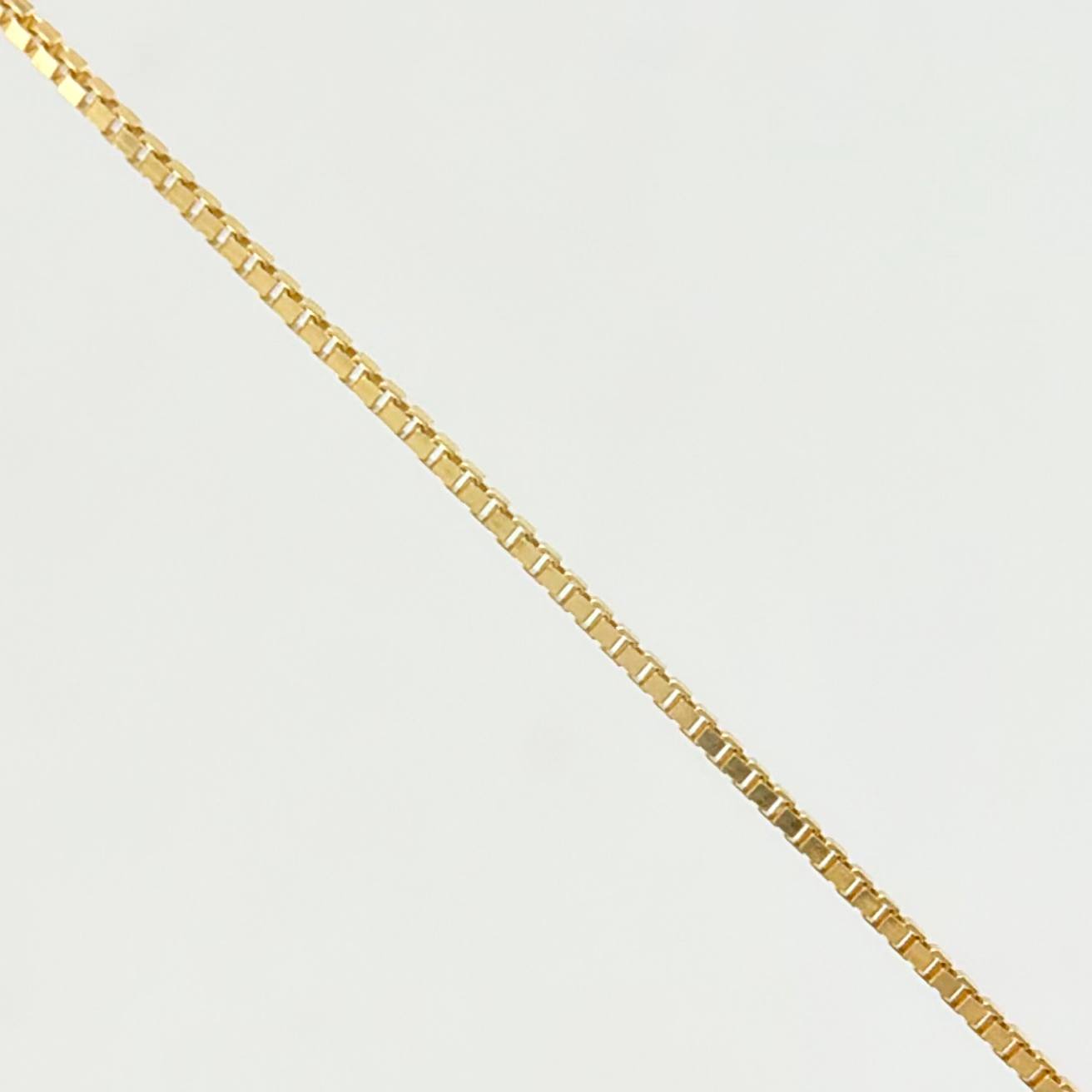 Set Cadena y Dije Veneciana + Ancla 1.3gr / 45cm / 0.6mm Oro Amarillo 18K (Oferta)