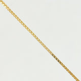 Set Cadena y Dije Veneciana + Ancla 1.3gr / 45cm / 0.6mm Oro Amarillo 18K (Oferta)