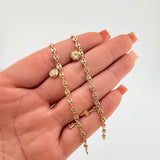 Tobillera GC Dijes 4.45gr / 27cm / 3.1mm Oro Amarillo 18K