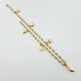 Tobillera GC Dijes 4.13gr / 25cm / 3.1mm Oro Amarillo 18K