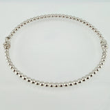 Pulso Aro Bolas 5.2gr / 18cm / 3mm Oro Blanco +4 18K ©