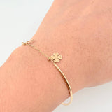 Pulso Charms 1.95gr / 12cm / 1.4mm Oro Amarillo +4 18K ©