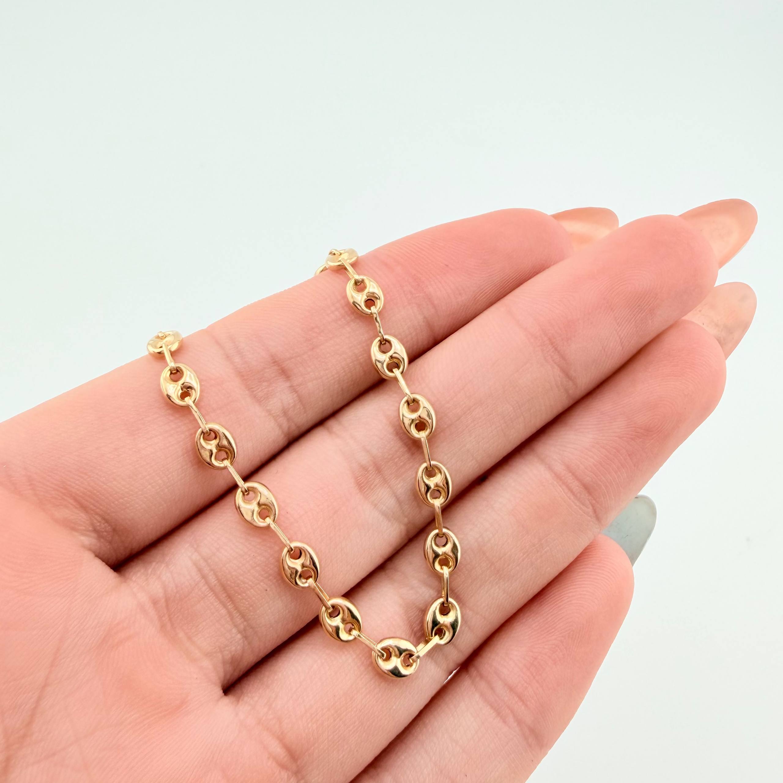Pulso GC 2.5gr / 21cm / 3.8mm Oro Amarillo 18K *