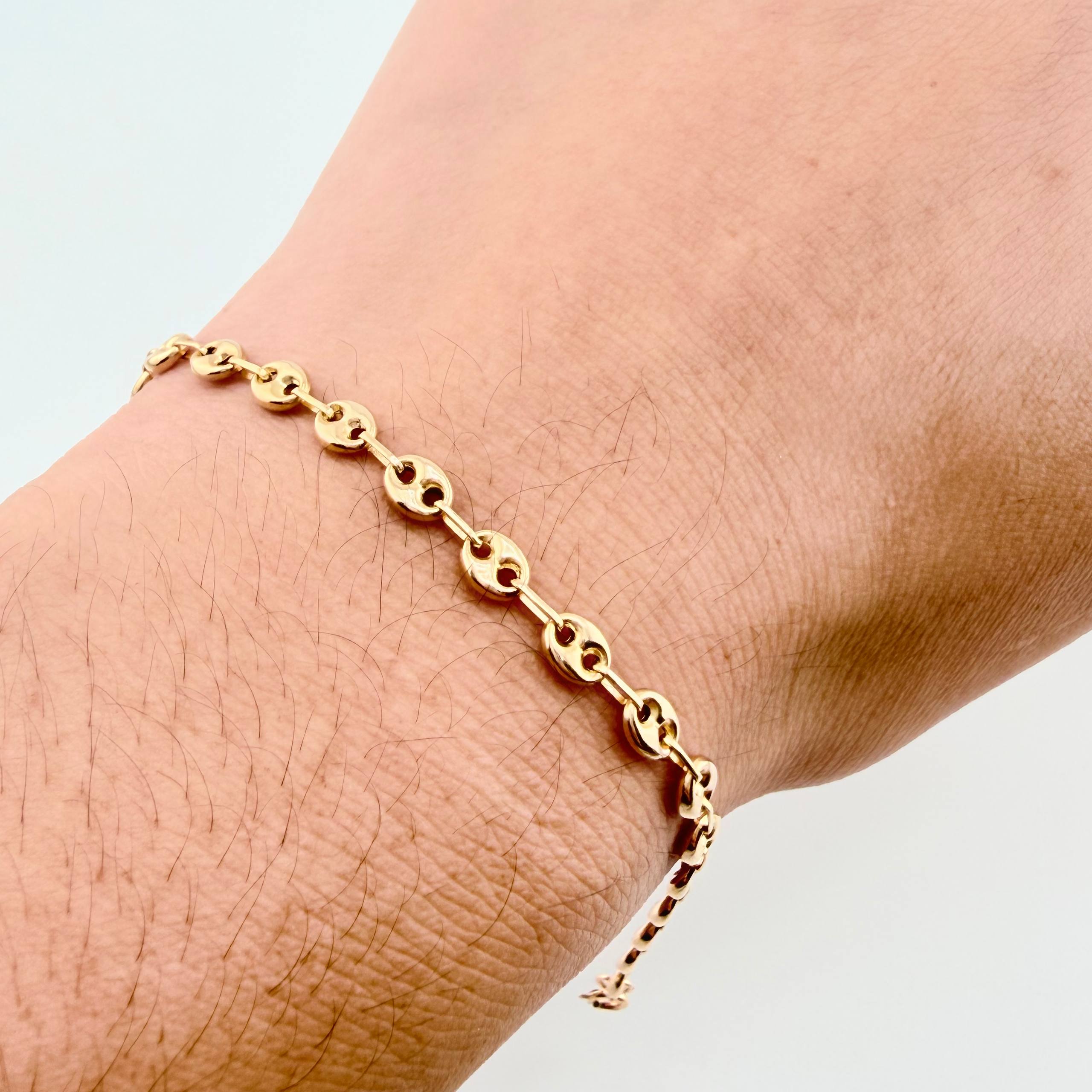 Pulso GC 2.5gr / 21cm / 3.8mm Oro Amarillo 18K *