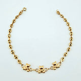 Pulso GC Trio Osos 2.3gr / 17cm / 3.1mm Oro Amarillo 18K ©