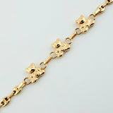 Pulso GC Trio Osos 2.3gr / 17cm / 3.1mm Oro Amarillo 18K ©