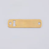 Herraje Placa Perro 0.8 g / 2.8 cm Oro Amarillo 18K