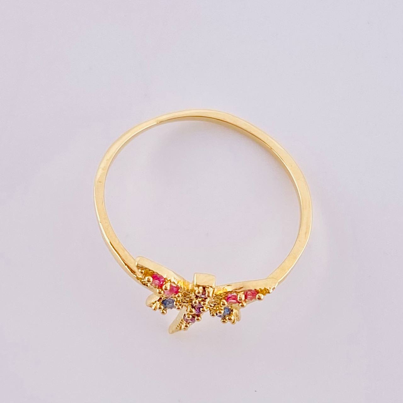 Anillo Libelula 0.95 g / T4 1/2 Oro Amarillo 18K