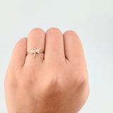 Anillo Libelula 0.95 g / T4 1/2 Oro Amarillo 18K