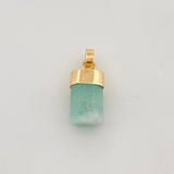 Dije Morralla Esmeralda 0.8g / 1.7cm Oro Amarillo 18K