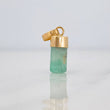Dije Morralla Esmeralda 0.4g / 1.7cm Oro Amarillo 18K