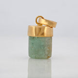 Dije Morralla Esmeralda 0.8g / 1.7cm Oro Amarillo 18K