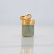 Dije Morralla Esmeralda 0.8g / 1.7cm Oro Amarillo 18K
