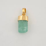 Dije Morralla Esmeralda 0.8g / 1.5cm Oro Amarillo 18K
