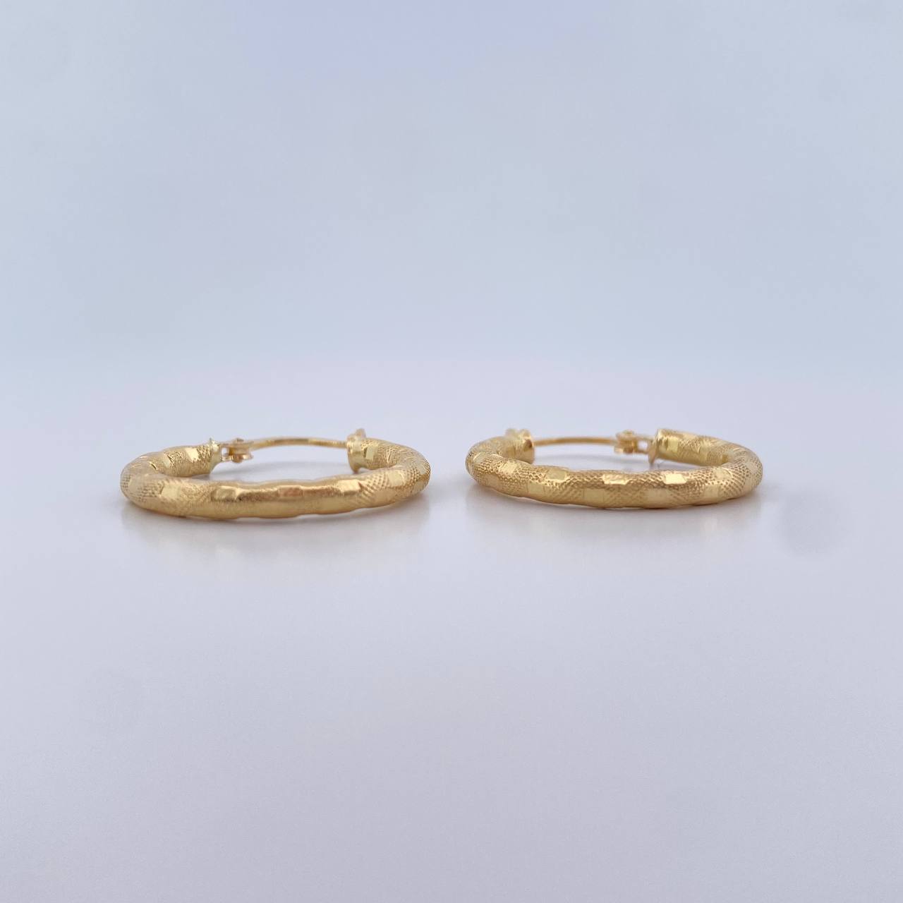 Candongas Sandra 2.25gr / 2.5cm / Oro Amarillo 18K $