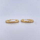 Candongas Sandra 2.25gr / 2.5cm / Oro Amarillo 18K $