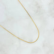 Cadena Mini Espejo 1.3gr / 50cm / +3Oro 18K *