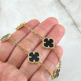 Cadena Aro Seguido Trebol 32.85gr / 65cm / Nac.Esp. Oro 18K -