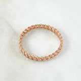 Anillo Cubano 1.7gr / T7 3/4 / Oro 18K -