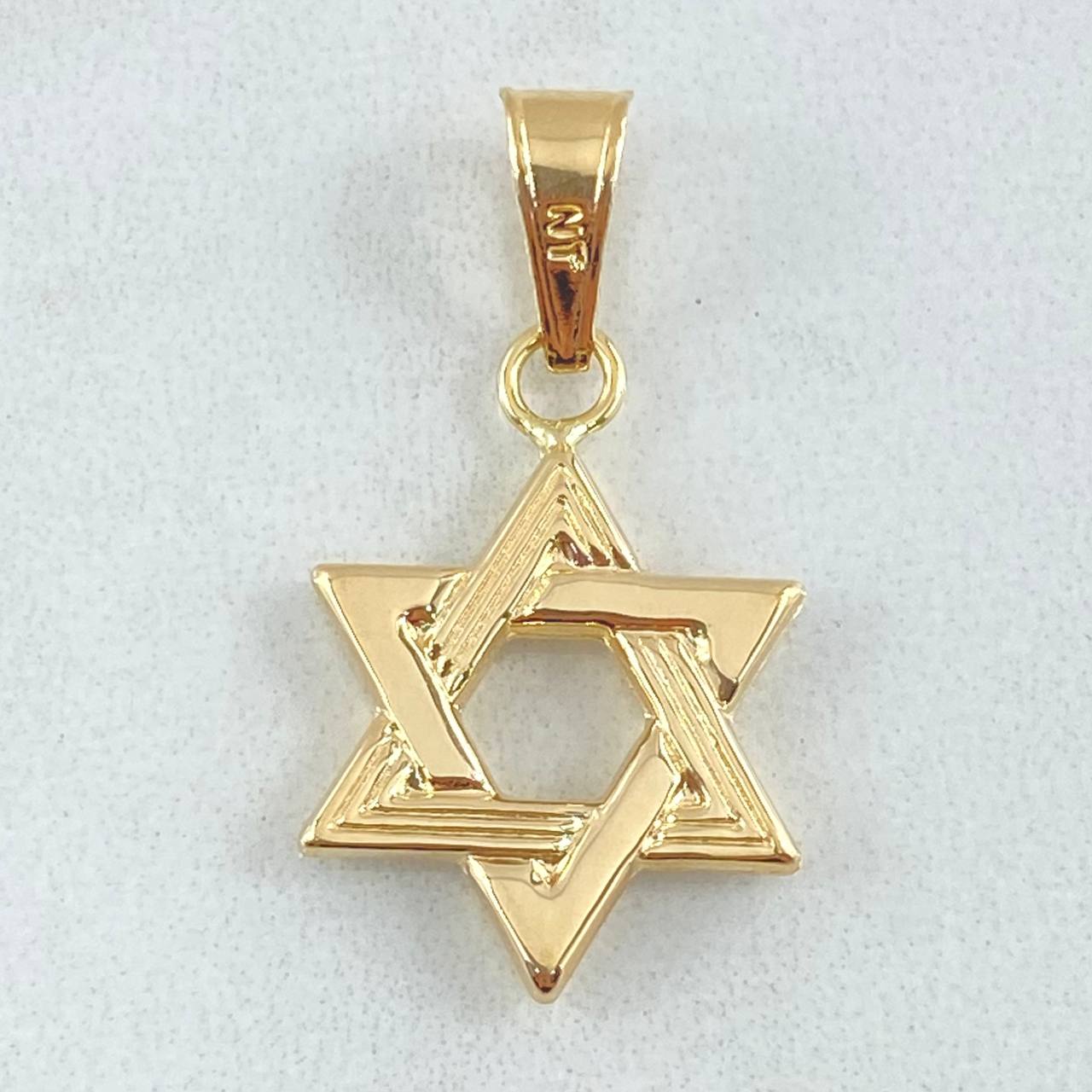 Dije Estrella De David 1.1gr / 2.8cm / Oro 18K ©
