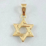 Dije Estrella De David 1.1gr / 2.8cm / Oro 18K ©