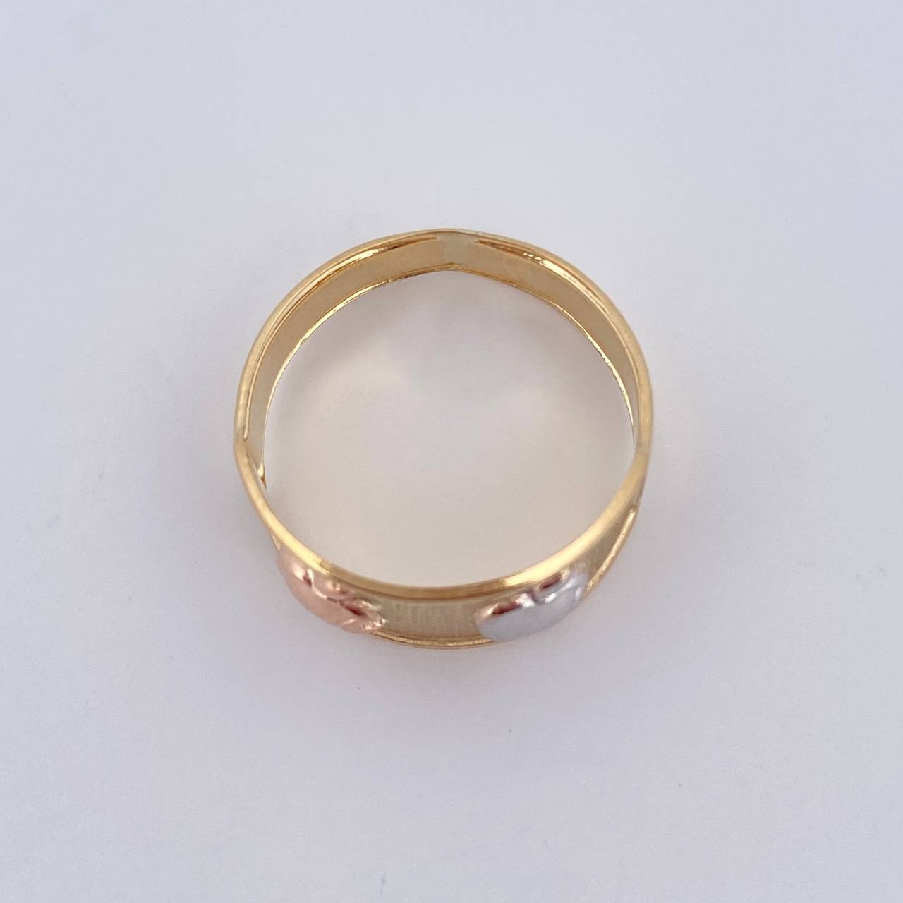 Anillo Manzana 1.6gr / T6 1/4 / Oro 18K &