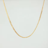 Cadena Cubana 3.05gr / 50cm / 2.4mm Oro Amarillo +1 18K ©