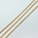 Cadena Cubana 2.25gr / 50cm / 1.7mm Oro Amarillo +1 18K ©