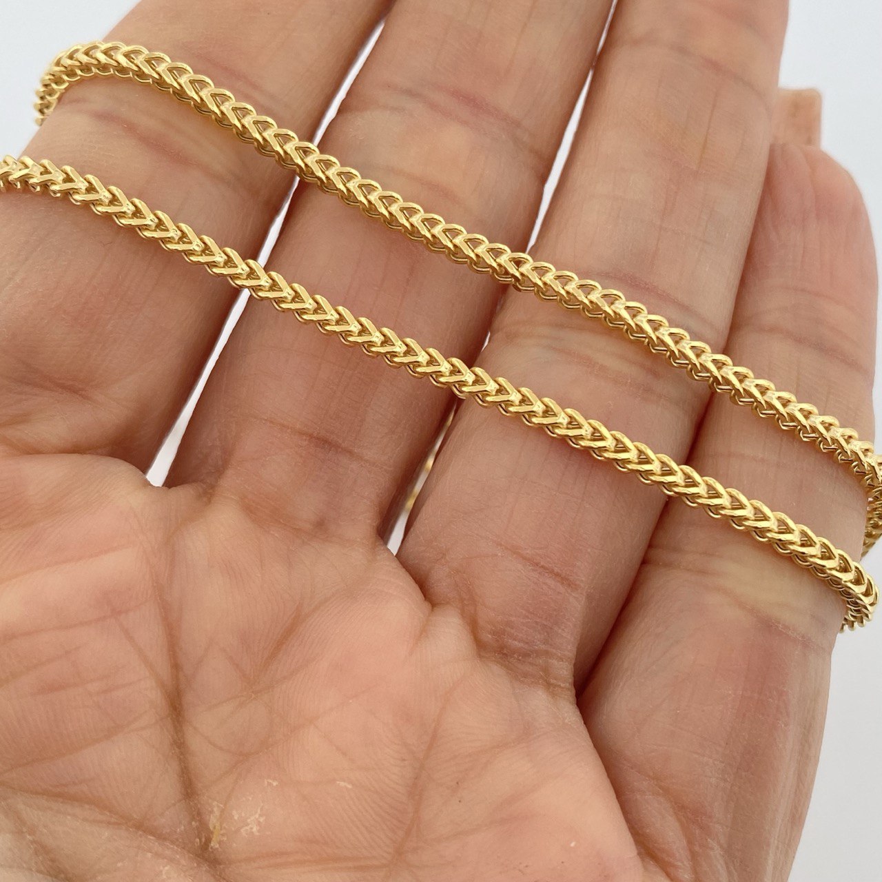 Cadena Franco 7.75gr / 55.5cm / Oro Amarillo +3 18K $