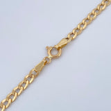 Cadena Cubana 3.65gr / 52cm / Oro Amarillo +1 18K $