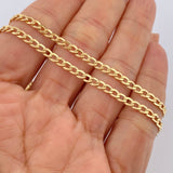 Cadena Cubana 3.65gr / 52cm / Oro Amarillo +1 18K $
