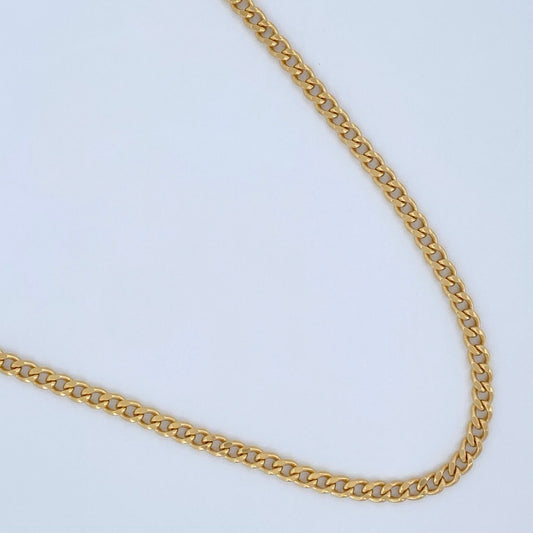 Cadena Cubana 12.45gr / 65cm / Oro Amarillo +1 18K $