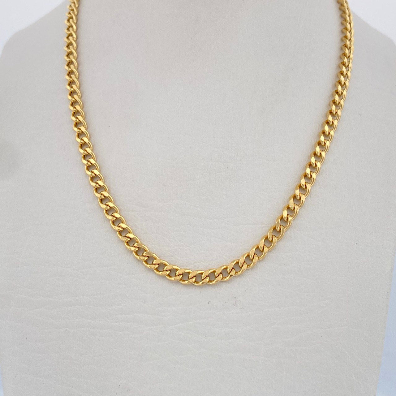 Cadena Cubana 12.45gr / 65cm / Oro Amarillo +1 18K $