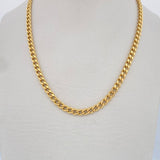 Cadena Cubana 12.45gr / 65cm / Oro Amarillo +1 18K $