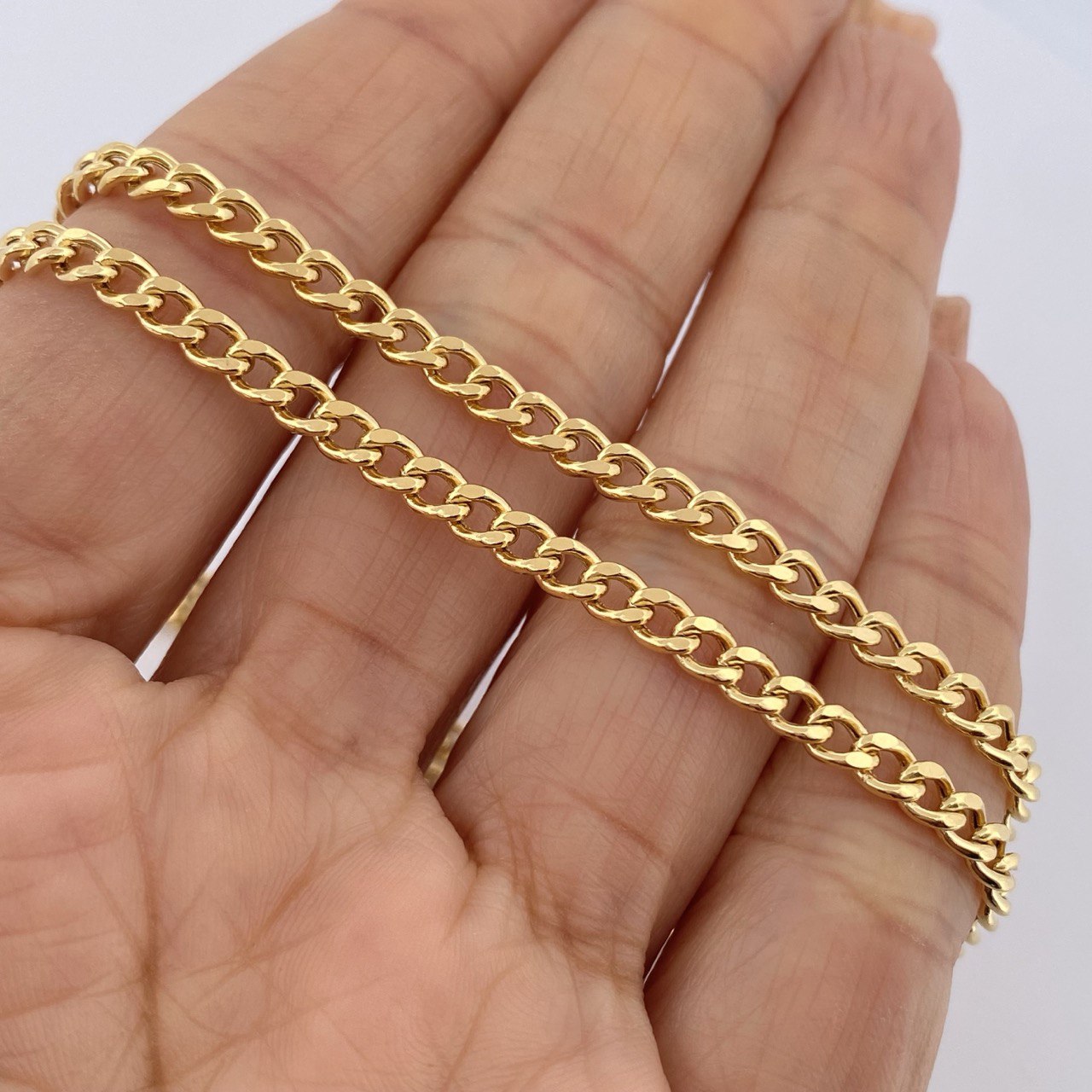 Cadena Cubana 12.45gr / 65cm / Oro Amarillo +1 18K $