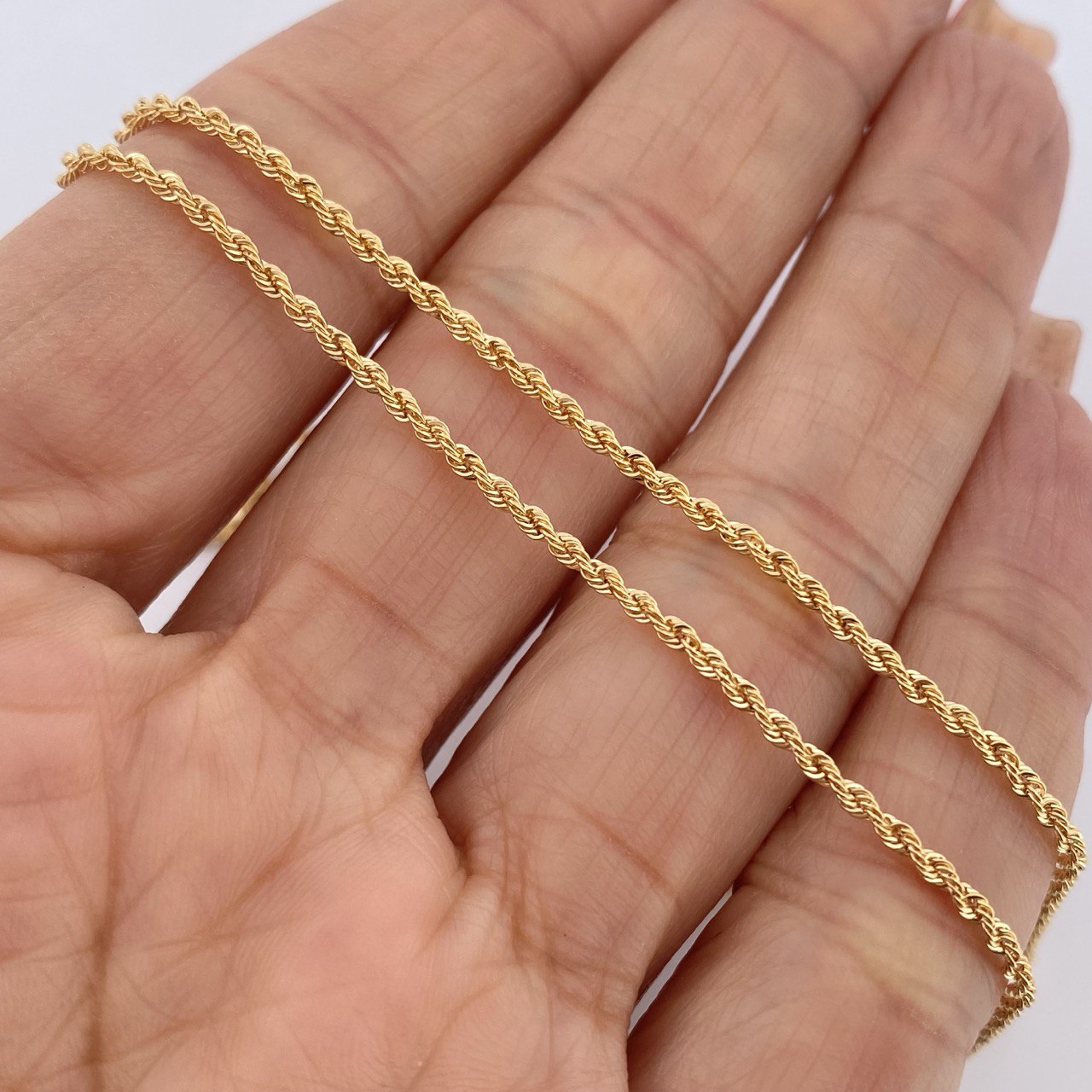 Cadena Lazo 1.5gr / 45cm / Oro Amarillo +3 18K $