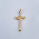 Dije Cruz Cristo 1.2gr / 3cm / Oro Amarillo 18K &