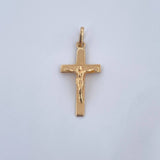 Dije Cruz Cristo 1.25gr / 2.8cm / Oro Amarillo 18K &