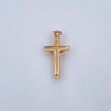 Dije Cruz Cristo 1.25gr / 2.8cm / Oro Amarillo 18K &