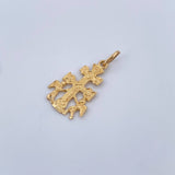 Dije Cruz De Caravaca 1.4gr / 2.8cm / Oro Amarillo 18K &