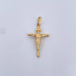Dije Cruz Cristo 0.8gr / 3.2cm / Oro Amarillo 18K &