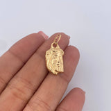 Dije Rostro Jesus 1.5gr / 2.6cm / Oro Amarillo 18K &