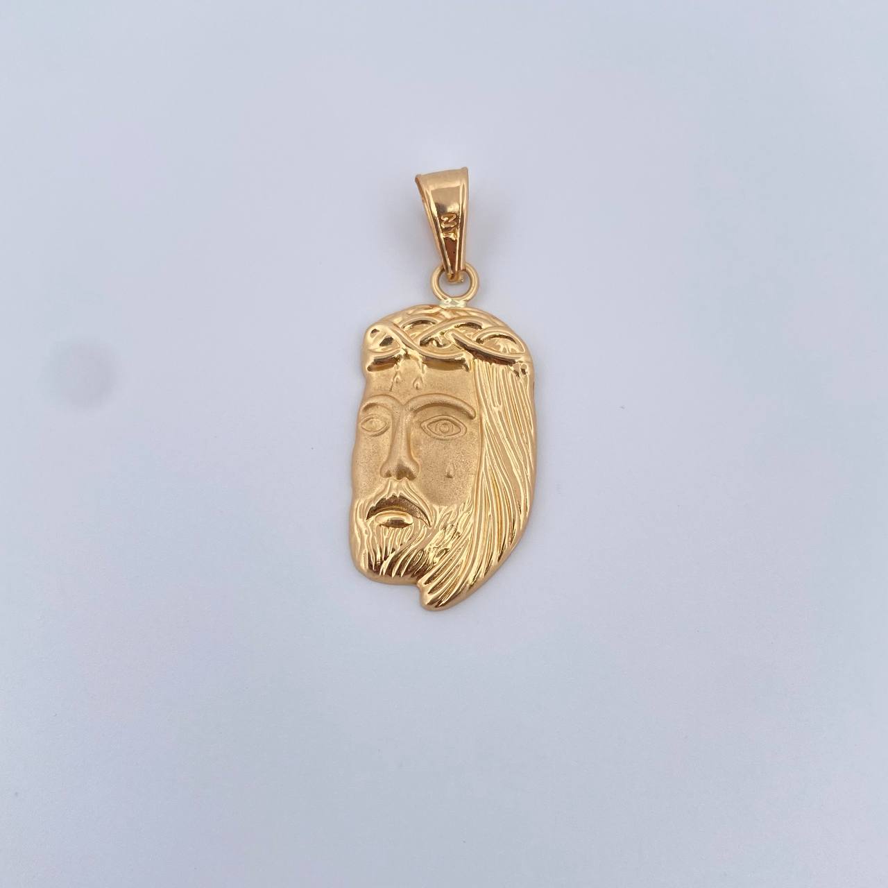 Dije Rostro Jesus 2.1gr / 3.5cm / Oro Amarillo 18K &