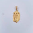 Dije Rostro Jesus 2.1gr / 3.5cm / Oro Amarillo 18K &
