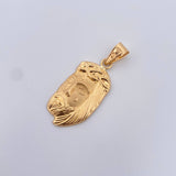 Dije Rostro Jesus 2.1gr / 3.5cm / Oro Amarillo 18K &
