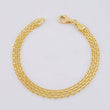 Pulso Chino 8.05 g / 18.5 cm / 6.3 mm Oro Amarillo 18K