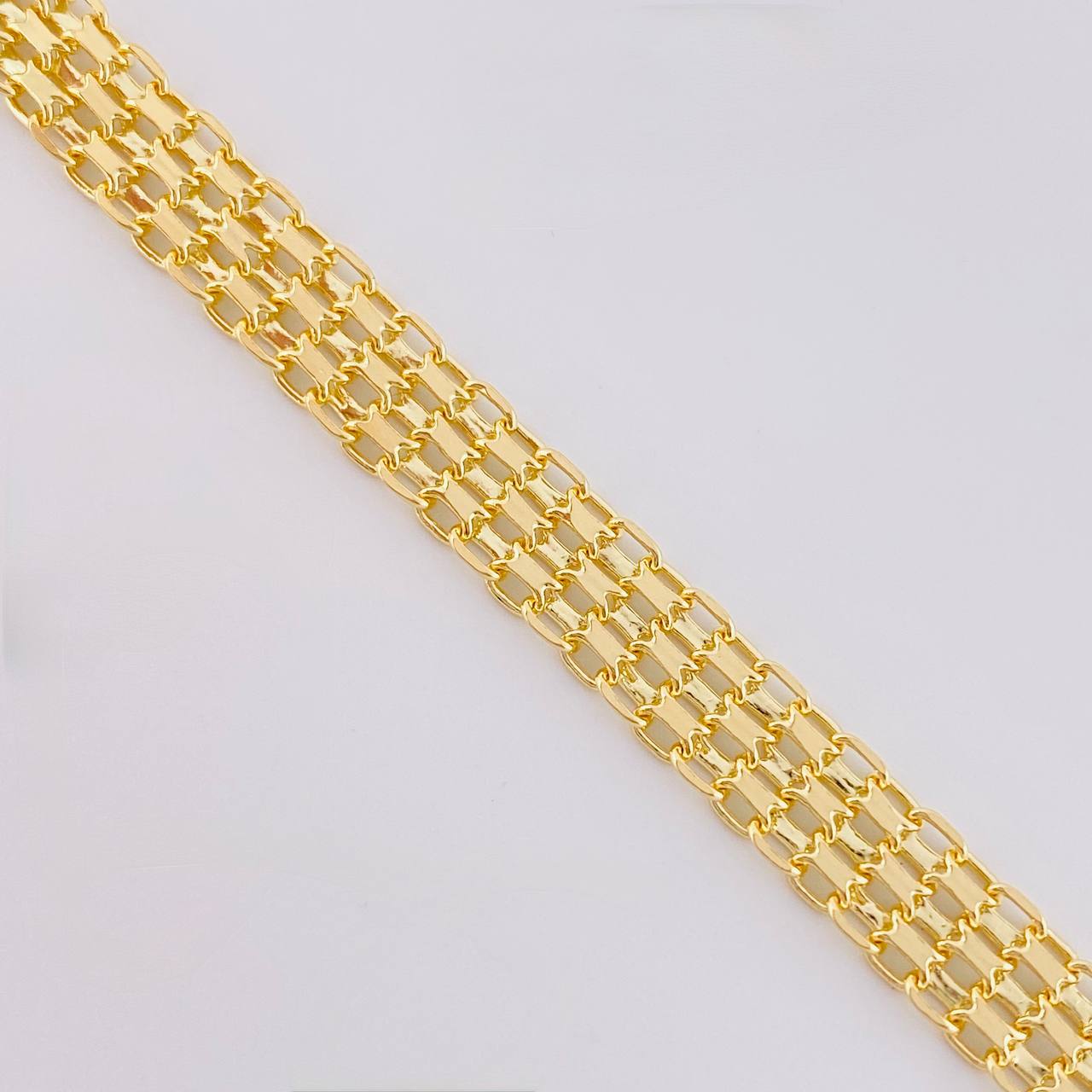 Pulso Chino 8.05 g / 18.5 cm / 6.3 mm Oro Amarillo 18K