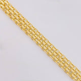 Pulso Chino 8.05 g / 18.5 cm / 6.3 mm Oro Amarillo 18K