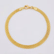 Pulso Chino 5.4 g / 18.5 cm / 4.65 mm Oro Amarillo 18K