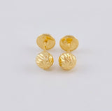 Topos Bola Diamantada 0.55 g / 5 mm Oro Amarillo 18K